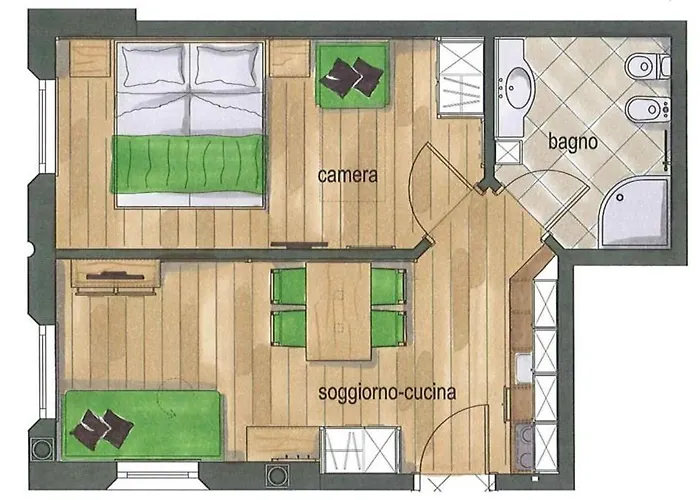 Apartamento Cesa Dolomia